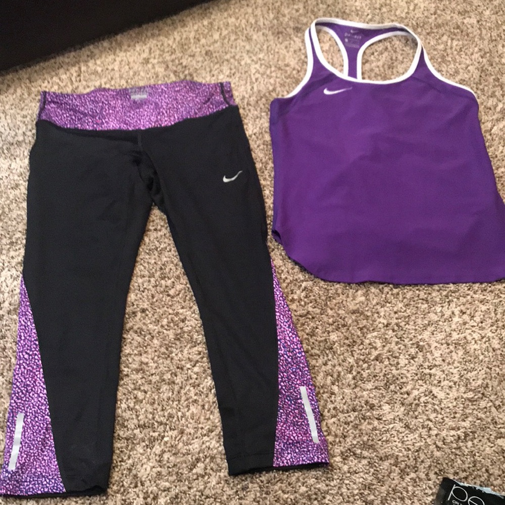 Nike running suit